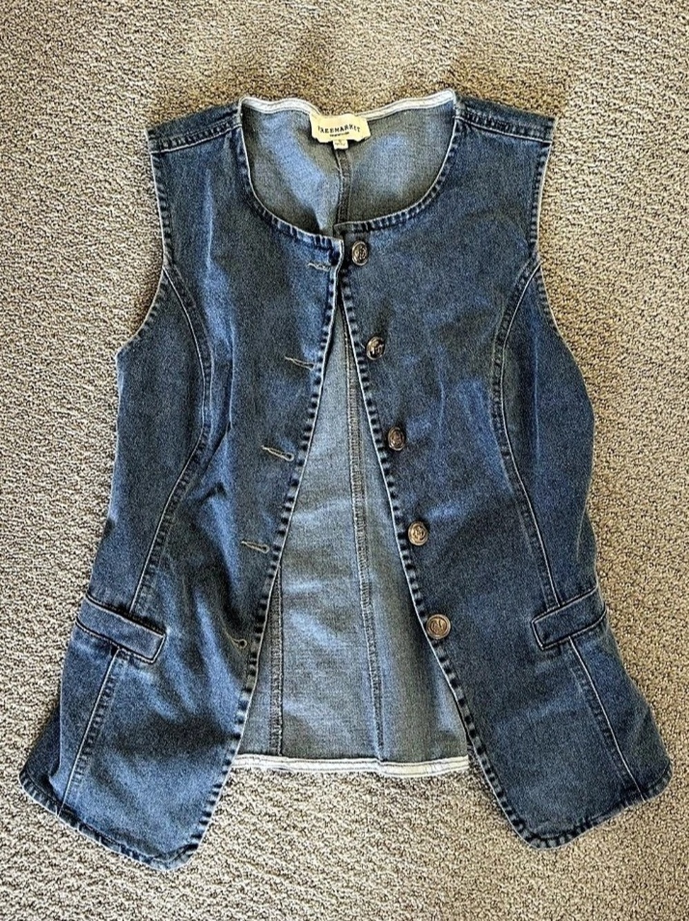 Denim Vest size small